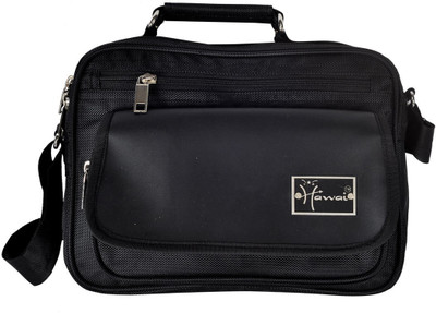 

Hawai Men Casual Black Polyester Sling Bag