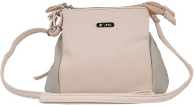 

Lavie Women Casual Pink PU Sling Bag