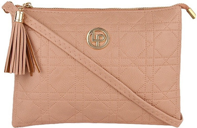 

Lino Perros Women Beige Leatherette Sling Bag
