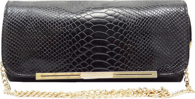 

Hi Look Women Casual Black PU Sling Bag