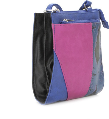 

Baggit Women Blue PU Sling Bag
