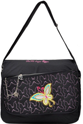 

Hawai Women Casual Black Polyester Sling Bag