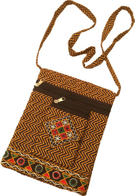 

Minky's Decor Women Casual Multicolor Cotton Sling Bag