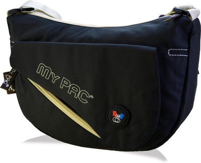 

My Pac Db Women Casual Black Polyester Sling Bag