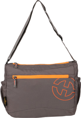 

Tanworld Boys & Girls Casual Grey Polyester Messenger Bag