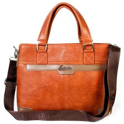 

Esbeda Men Formal Tan PU Sling Bag