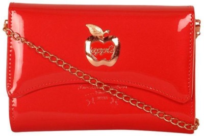 

Nxt Gen Girls Evening/Party Red Leatherette Sling Bag