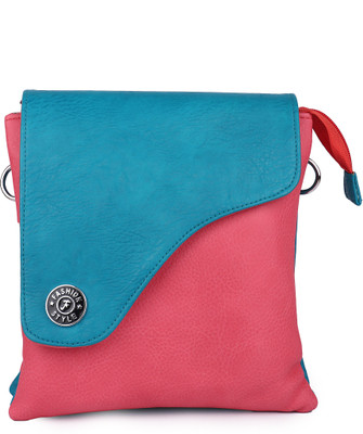 

TR Fashion Girls Casual Multicolor PU Sling Bag