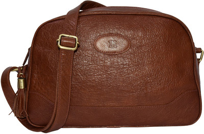 

Pellezzari Women Casual Tan Genuine Leather Sling Bag