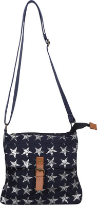 

Get In Women Casual Multicolor Cotton Sling Bag