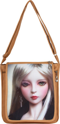 

Cottage Accessories Girls Multicolor PU Sling Bag