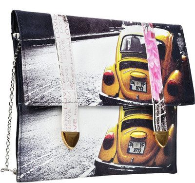

Hawai Women Casual Multicolor PU Sling Bag