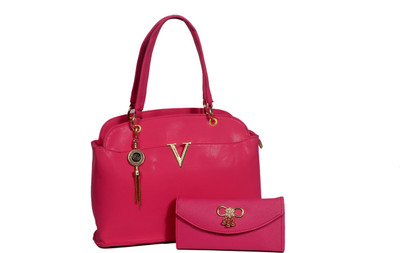 

speedex fashions Girls Casual Pink PU Shoulder Bag