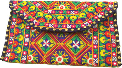 

Minky's Decor Men & Women Casual Multicolor Cotton Sling Bag