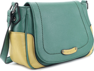 

Caprese Women Casual Yellow, Green Sling Bag, Green;yellow