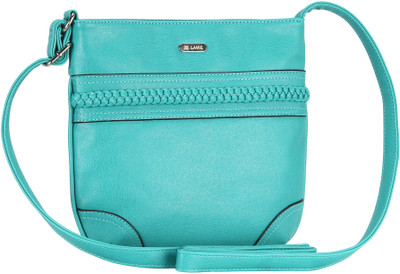 

Lavie Women Casual Green Leatherette Sling Bag