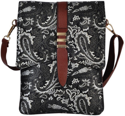 Hawai Women Casual Black, Brown PU Sling Bag