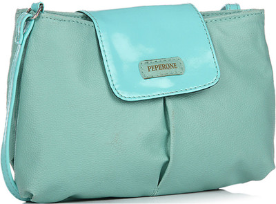 

Peperone Women Casual Blue PU Sling Bag