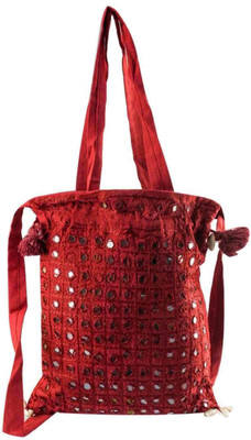 

Shilpbazaar Women Casual Pink Cotton Sling Bag