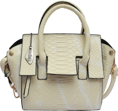 

Pepgirls Women Casual Yellow Leatherette Sling Bag