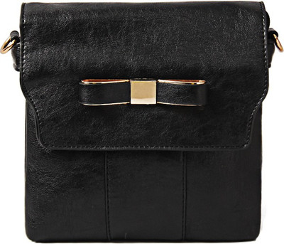 

Zoricane Women Casual Black PU Sling Bag