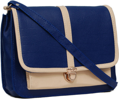 

Borse Women Casual Blue PU Sling Bag