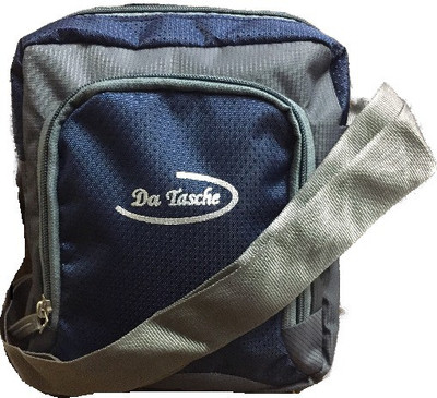 Da Tasche Boys Sports Blue Polyester Sling Bag