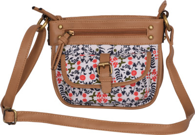 

Kanvas Katha Women Casual Multicolor Canvas Sling Bag