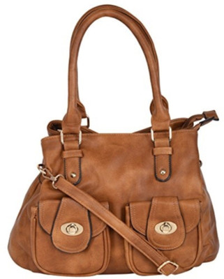 

Sandy Winds Women Casual Brown Leatherette Hand-held Bag