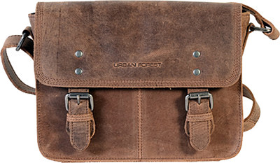 

Urban Forest Men Casual Khaki Genuine Leather Sling Bag
