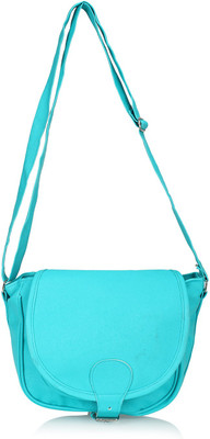 

Cottage Accessories Women Casual Blue PU Sling Bag