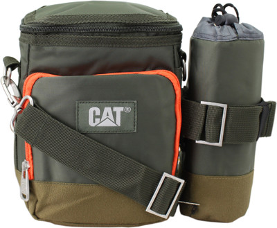 

CATERPILLAR Men & Women Casual Green Polyester Sling Bag
