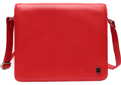 

Hawai Women Casual Red Genuine Leather Sling Bag