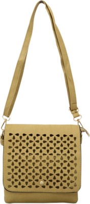 

Heels & Handles Women Casual Brown PU Sling Bag