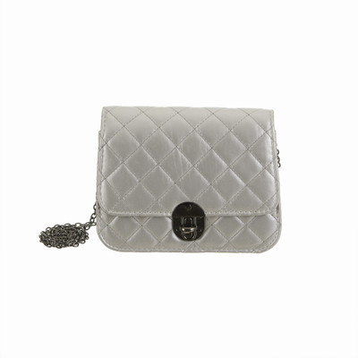 

Peaubella Girls Casual Silver PU Sling Bag