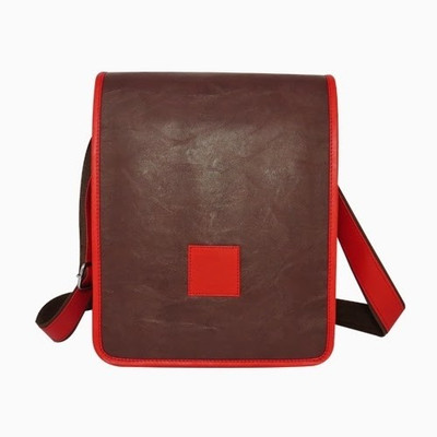 9% OFF on Chimera Leather Men & Women Casual, Formal Brown Leatherette Sling Bag