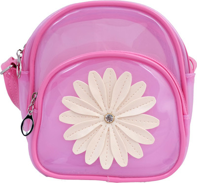 

Super Drool Women Casual Pink PU Sling Bag