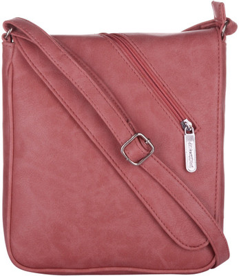 

Cuddle Women Casual Pink PU Sling Bag