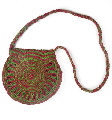 

Hiranyam Women Casual Multicolor Jute Sling Bag