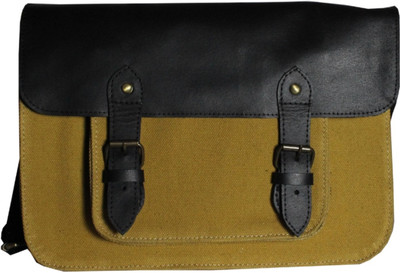 

Moda Desire Women Casual Brown Canvas Sling Bag