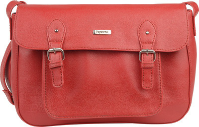 

Peperone Women Casual Red PU Sling Bag