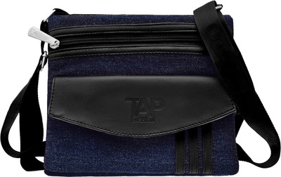 

Tap Fashion Girls Casual Multicolor Denim Sling Bag
