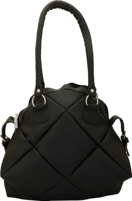 

Wocket Women Casual Black Leatherette Shoulder Bag