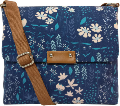 

Lemon Trunk Women Casual Multicolor Canvas, Polyester Sling Bag
