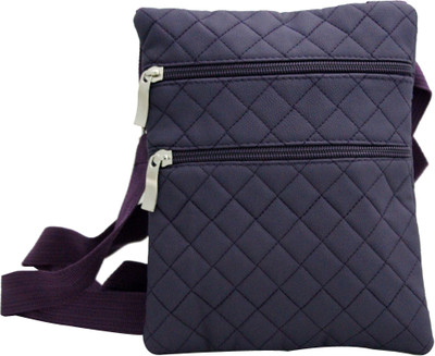 

ShoppingFeast Boys & Girls Casual Purple PU Sling Bag