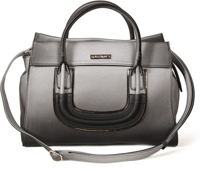 

Leanore Elizabeth Girls Casual Black, Silver PU Sling Bag