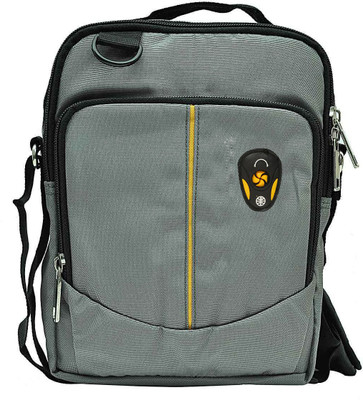 

Hawai Men Casual Grey Polyester Sling Bag
