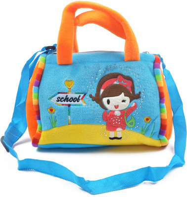 

Koochiekoo Girls Casual Orange Cotton Sling Bag