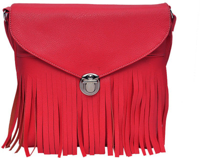 

Hawai Women Casual Pink PU Sling Bag