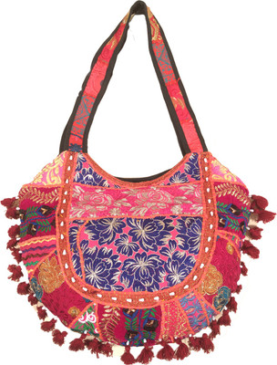 

Minky's Decor Men & Women Casual Multicolor Cotton Shoulder Bag